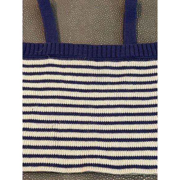 Misha & Puff Violet and Cream Striped Tank 12/18 EUC - Picture 2 of 3